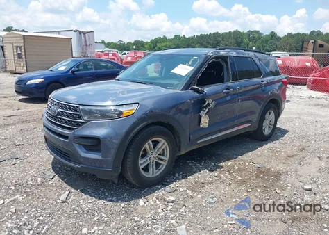 2021 Ford Explorer Xlt из США, поврежденный, VIN 1FMSK7DH1MGA67582